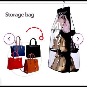 NWT 6 Purse Hanging  Closet Organizer 🛍